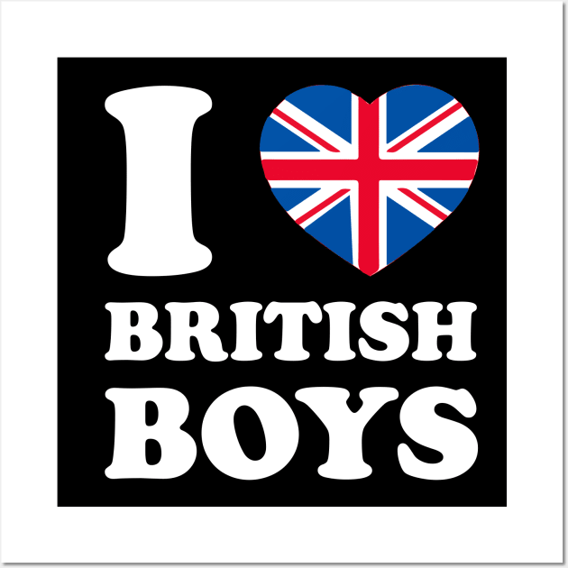 I love British Boys Wall Art by Trashow